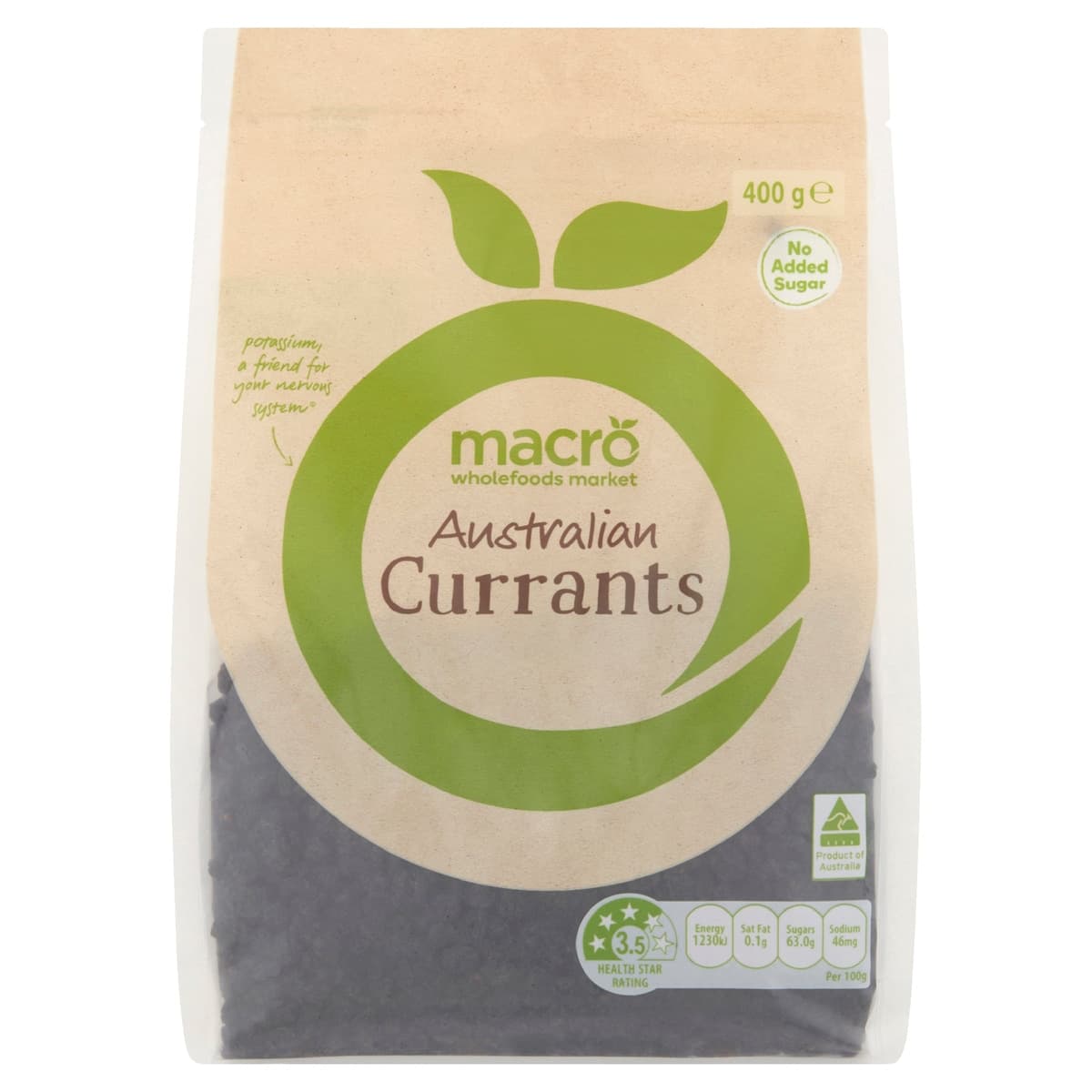 Macro Australian Currants 400g