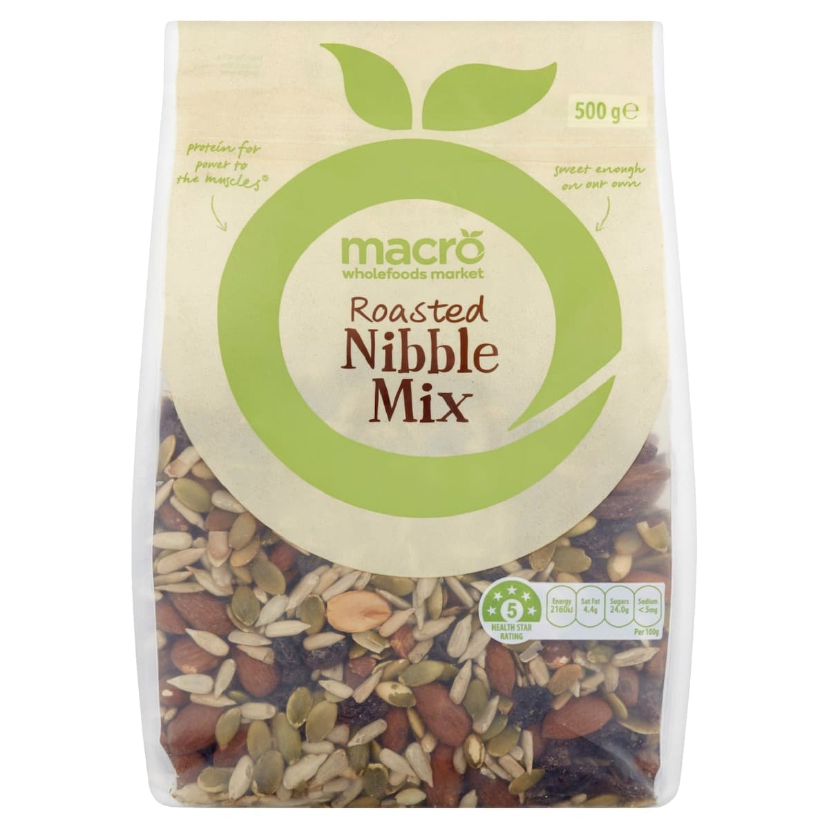 Macro Nibble Mix Roasted 500g