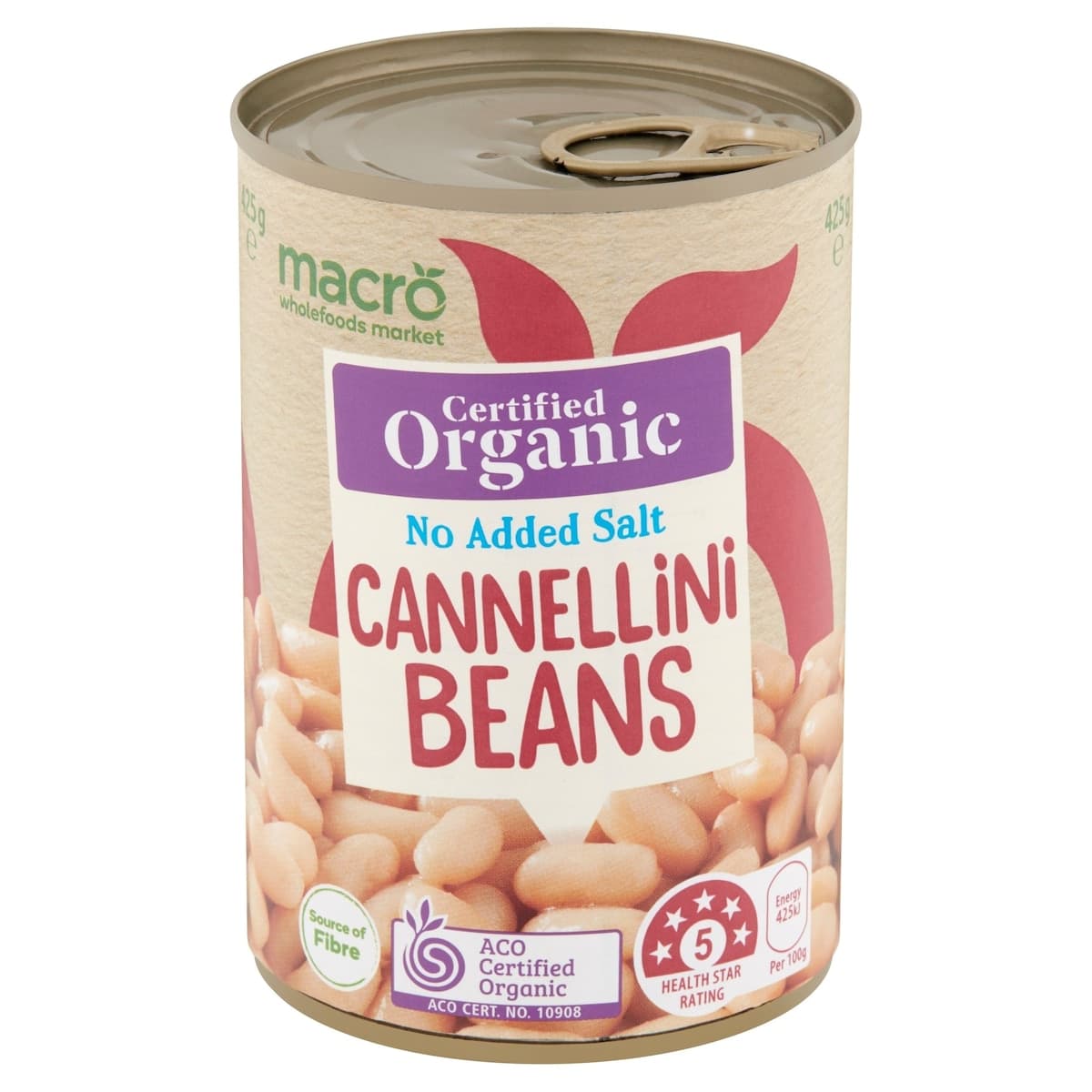 Macro Organic Cannellini Beans 425g