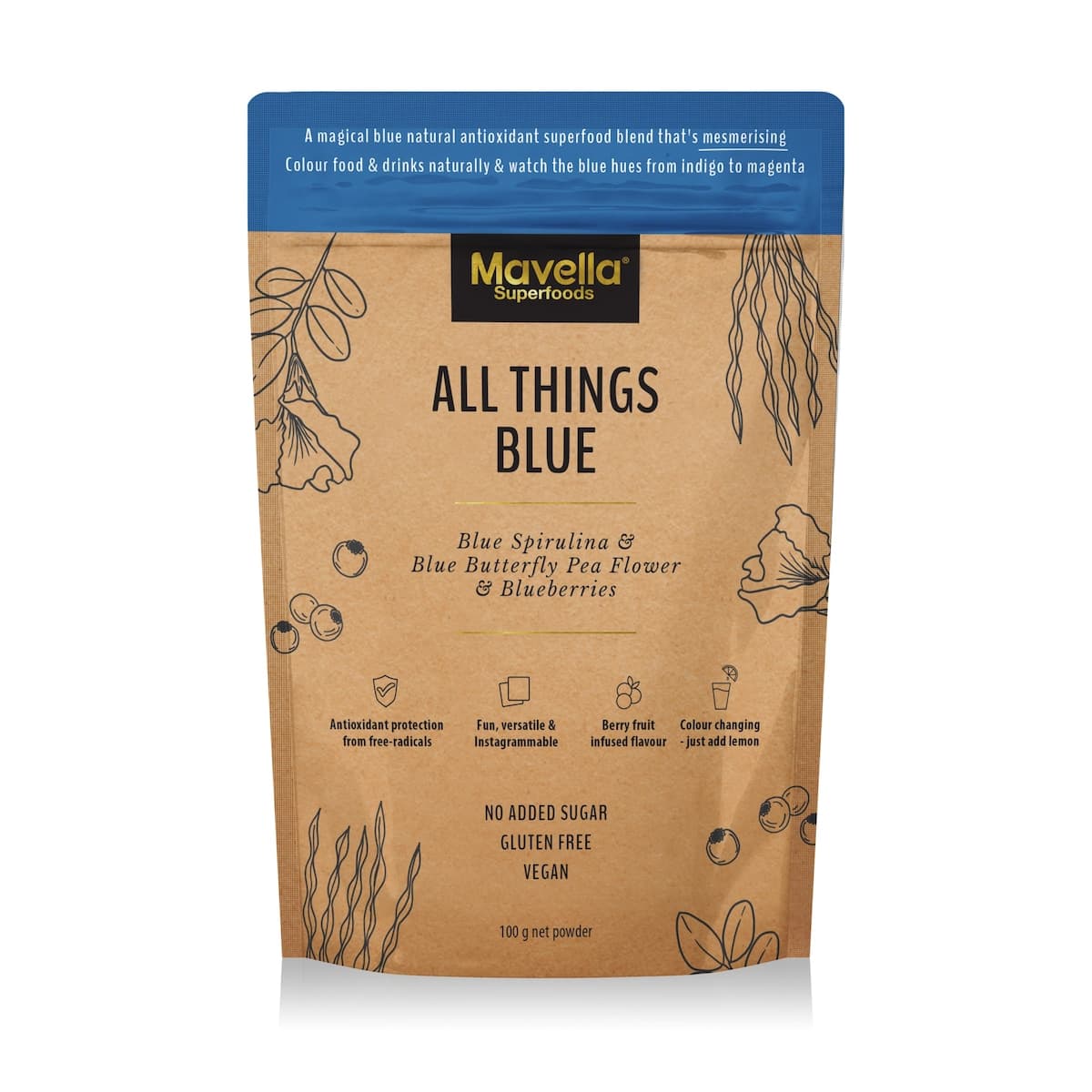 Mavella Superfoods All Things Blue 100g