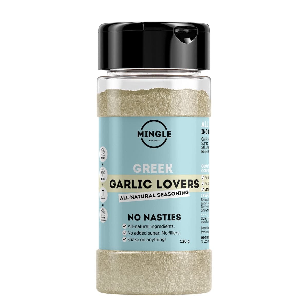 Mingle Seasoning Greek Garlic Lovers 120g