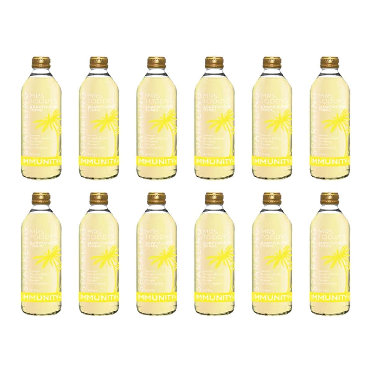 Mrs Toddy's Immunity Sparkling Drink 12 x 300ml