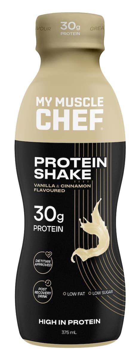 My Muscle Chef Protein Shake Vanilla & Cinnamon 375ml