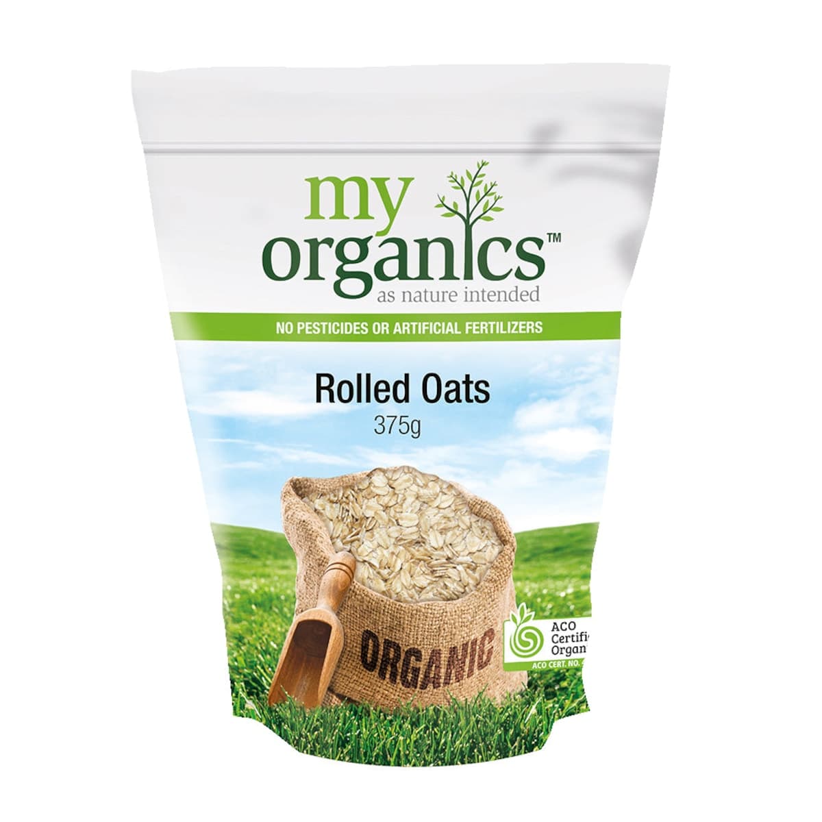 My Organics Rolled Oats 375g