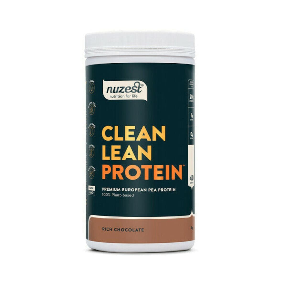 Nuzest Clean Lean Pea Protein Rich Chocolate 1Kg