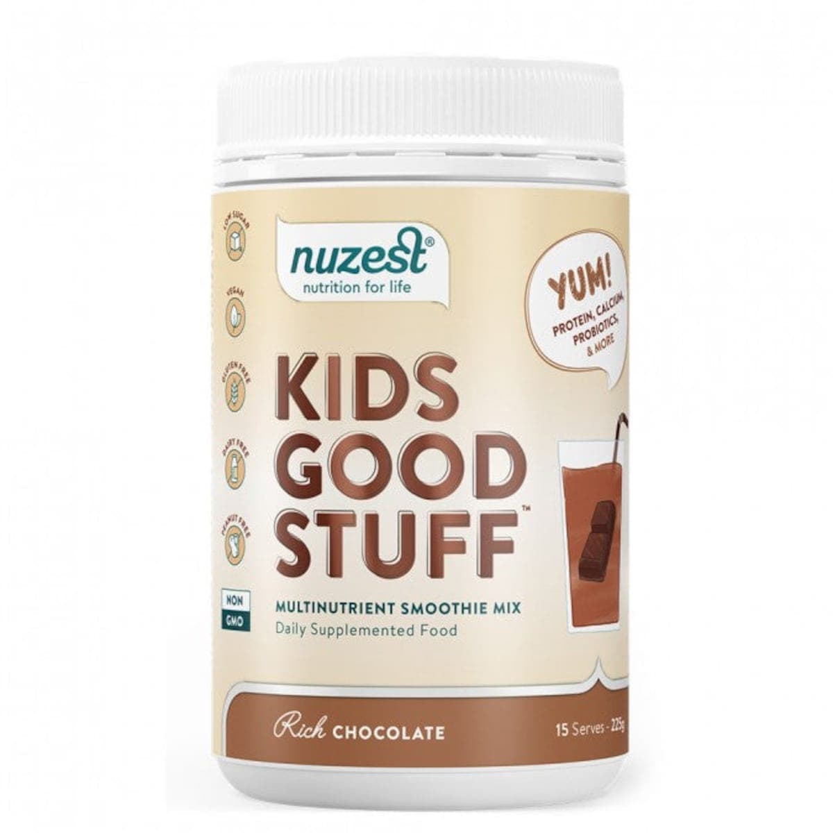 Nuzest Kids Good Stuff Rich Choclate 225g
