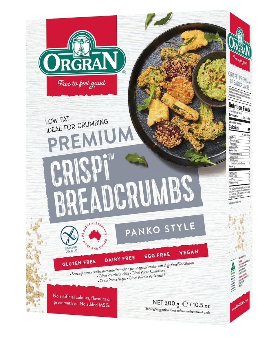 Orgran Crispi Premium Breadcrumbs 300g