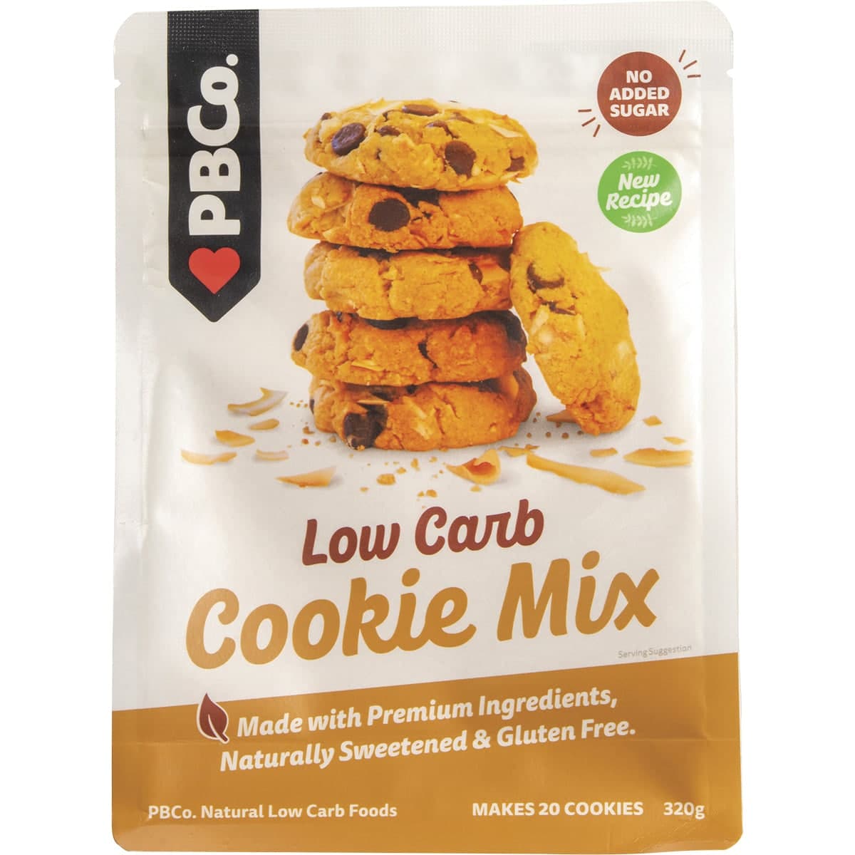 Pbco. Low Carb Cookie Mix 320g