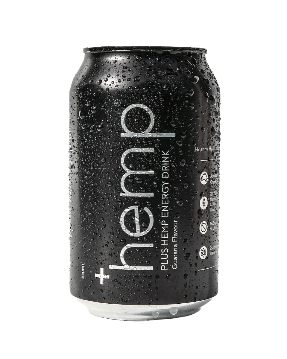 Plus Hemp Energy Drink Guarana 330ml
