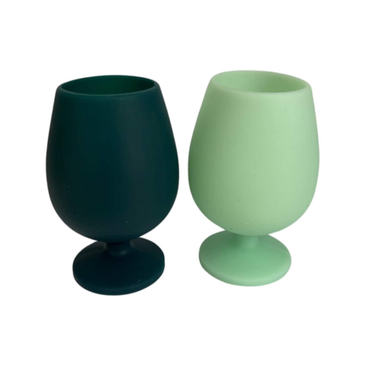 Porter Green Stemm Unbreakable Silicone Wine Glass Set Ardrossan 2x250ml