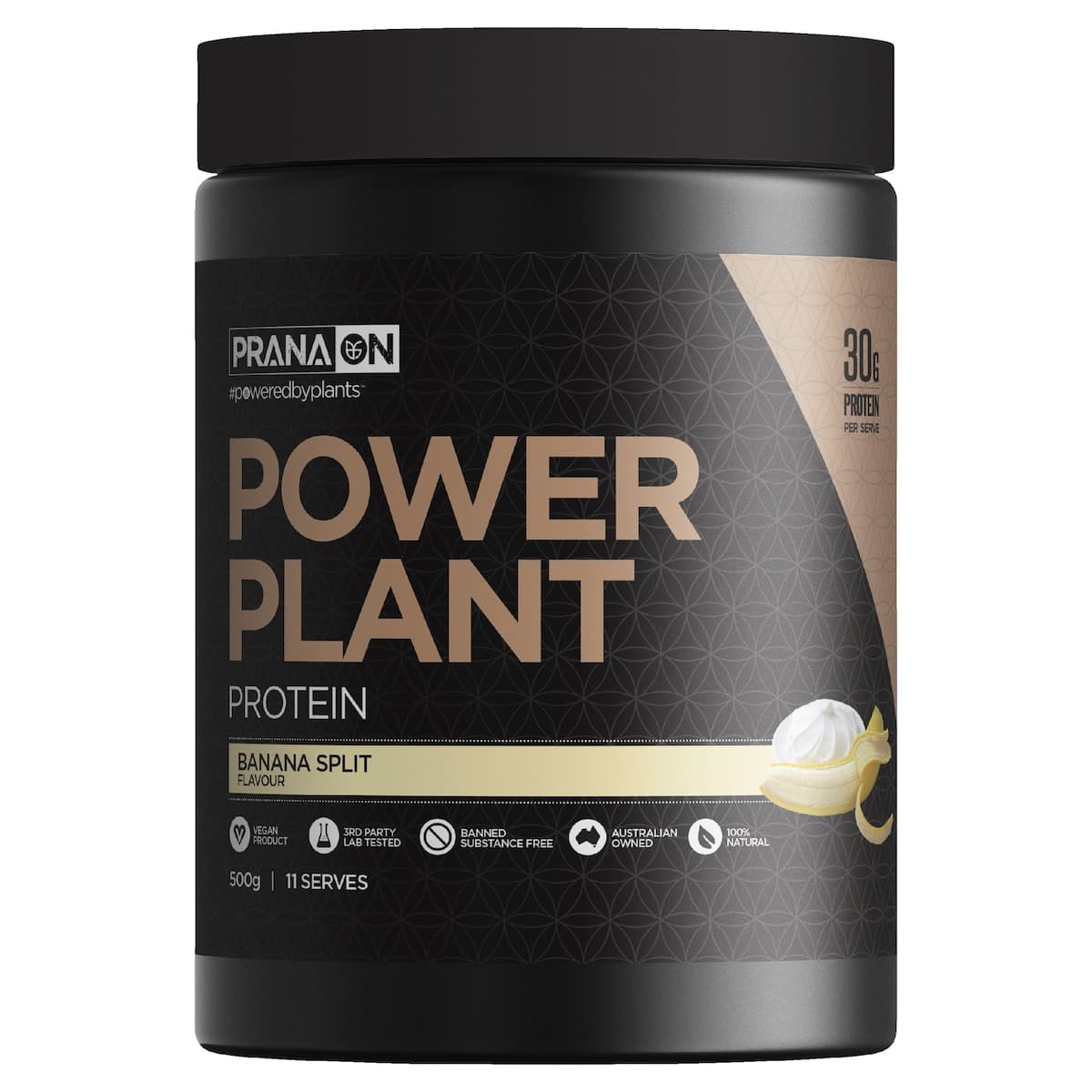 Pranaon Power Plant Protein Banana Split 500g
