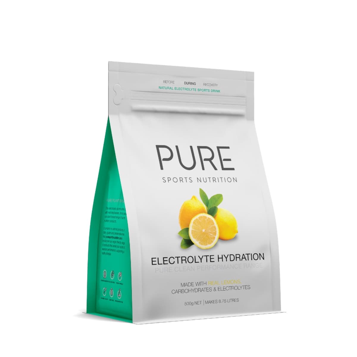 Pure Sports Electrolyte Hydration Powder Lemon 500g