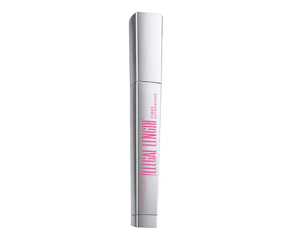 Maybelline Illegal Length Fibre Extensions Mascara Blackest Black