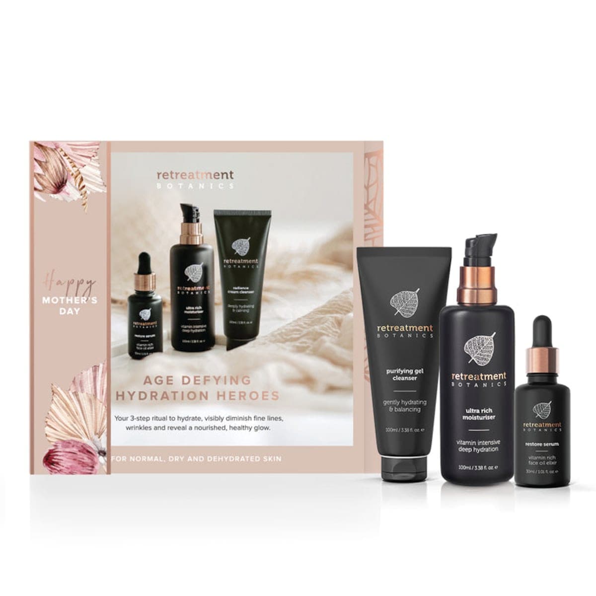 Retreatment Botanics Hydration Heroes Set