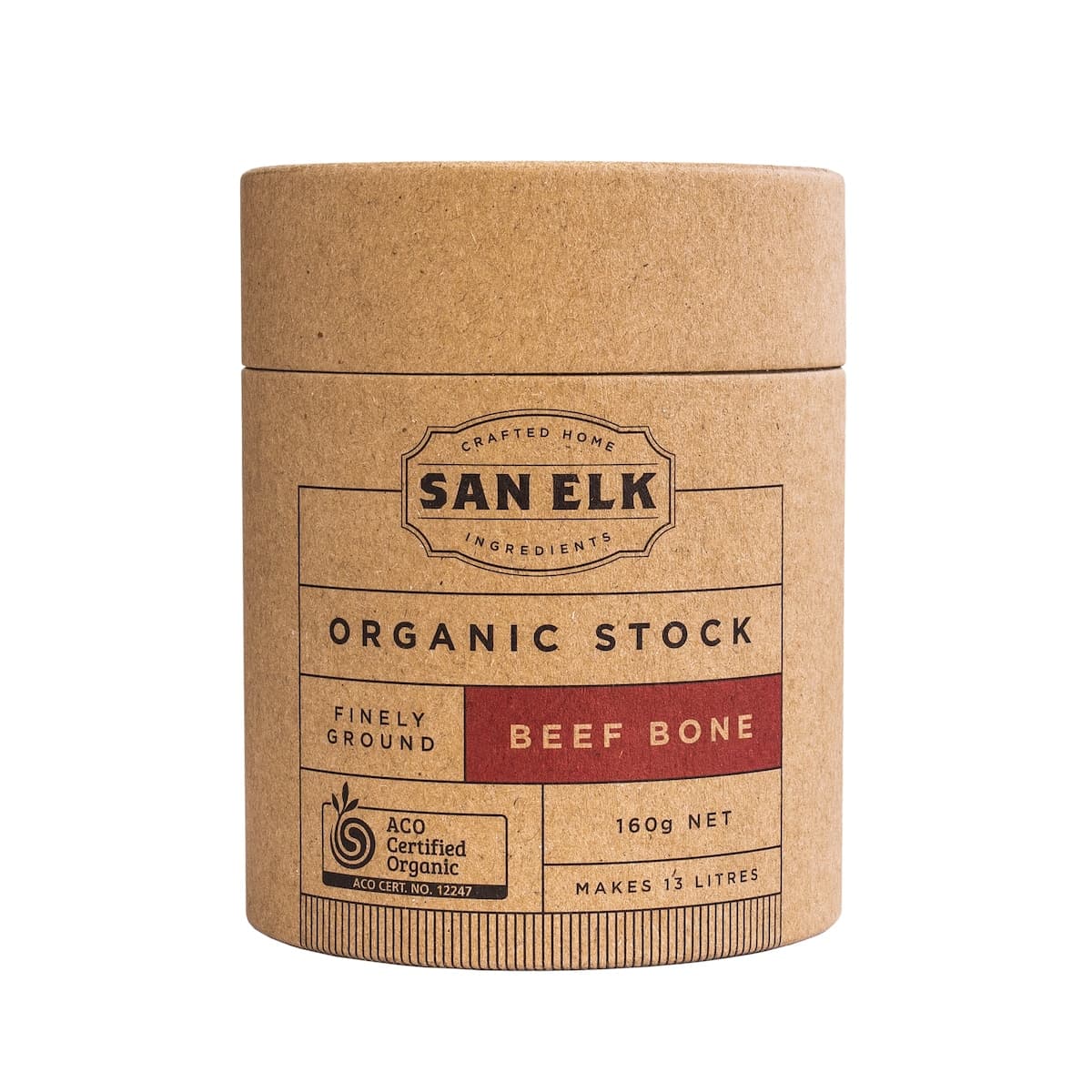 San Elk Certified Organic Beef Bone Stock 160g