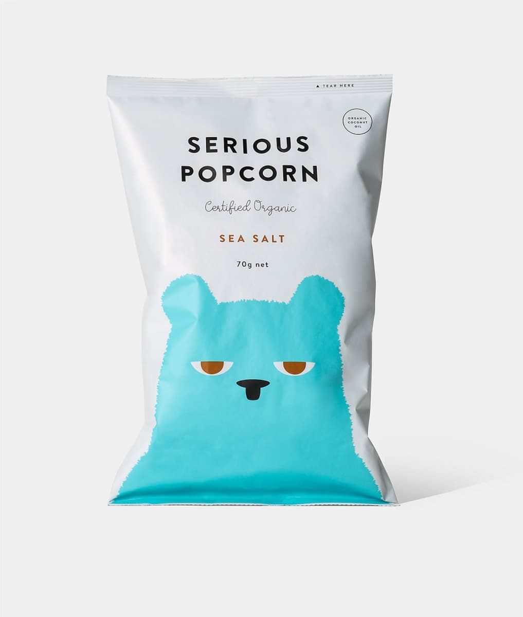 Serious Popcorn Sea Salt 70g