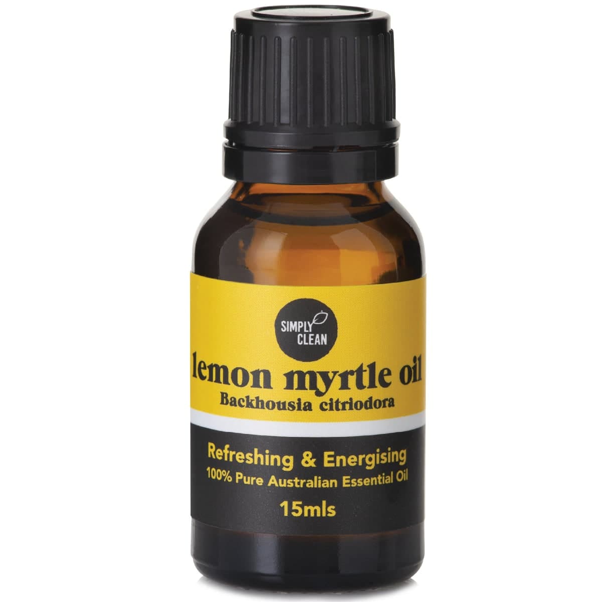 Simply Clean Lemon Myrtle Essential Oil 15ml