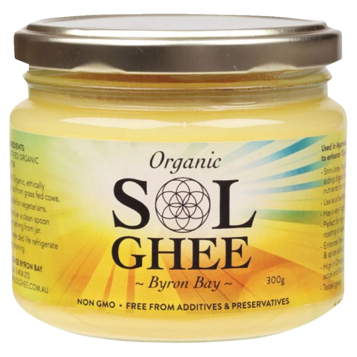 Sol Organics Organic Ghee 275g