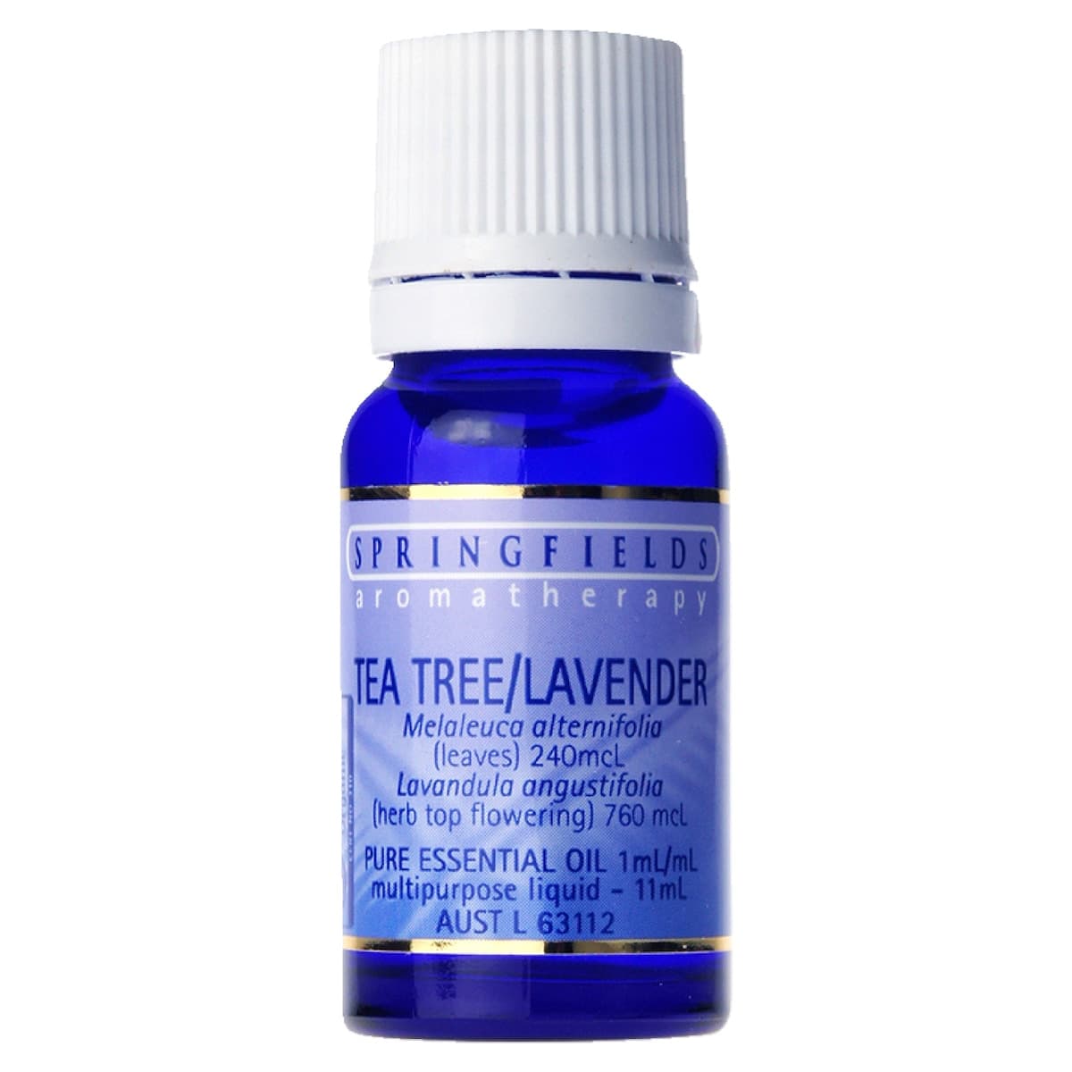 Springfields Essential Oil Tea Tree Lavender 11ml