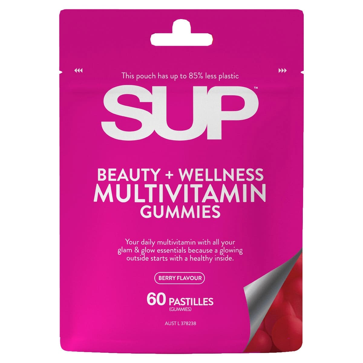 SUP Beauty + Wellness Multivitamin 60 Gummies