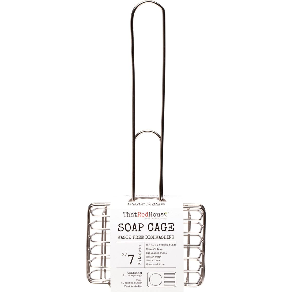 THAT RED HOUSE Soap Cage