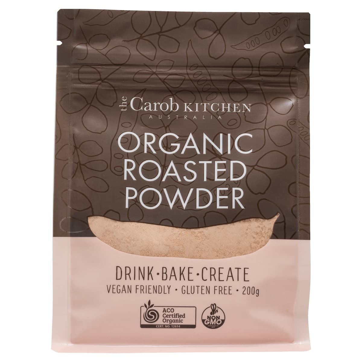 The Carob Kitchen Organic Roasted Carob Powder 200g