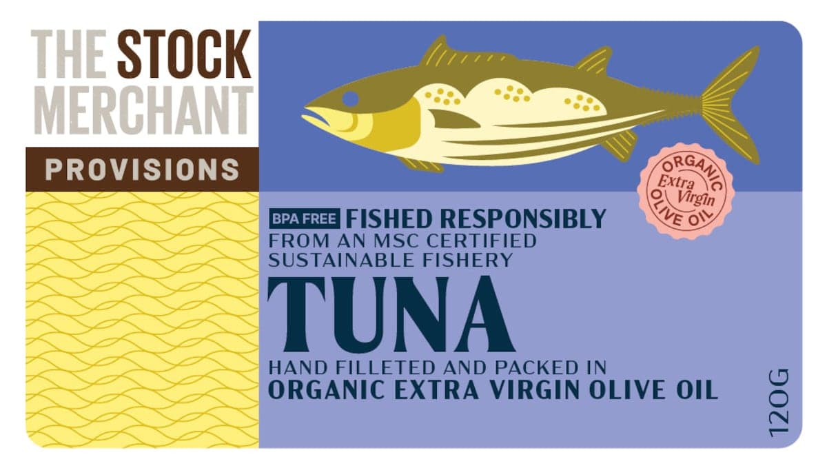 The Stock Merchant Tuna in Extra Virgin Olive Oil 120g