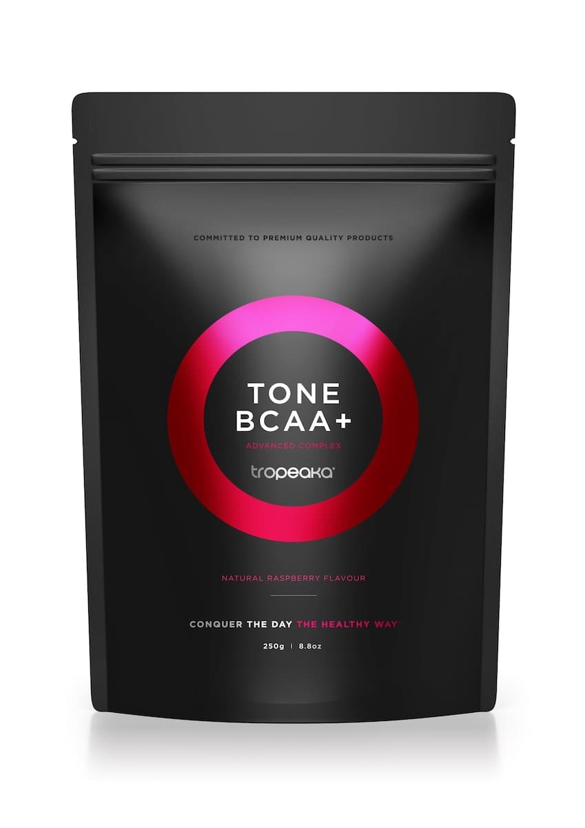 Tropeaka Tone BCAA Powder Raspberry 250g