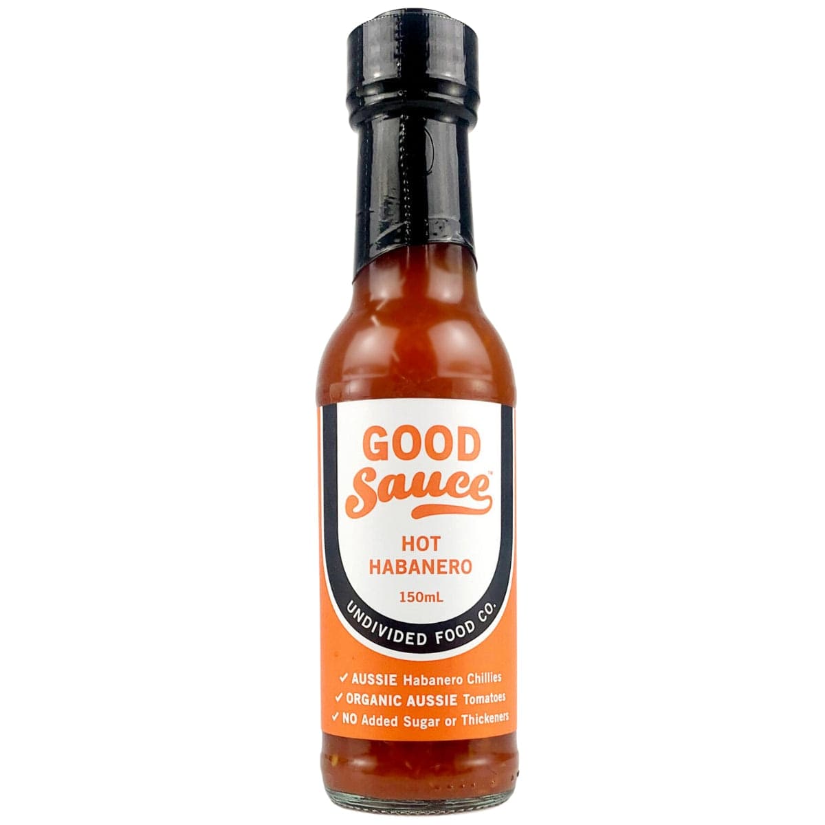 Undivided Food Co GOOD Sauce Hot Habanero 150ml