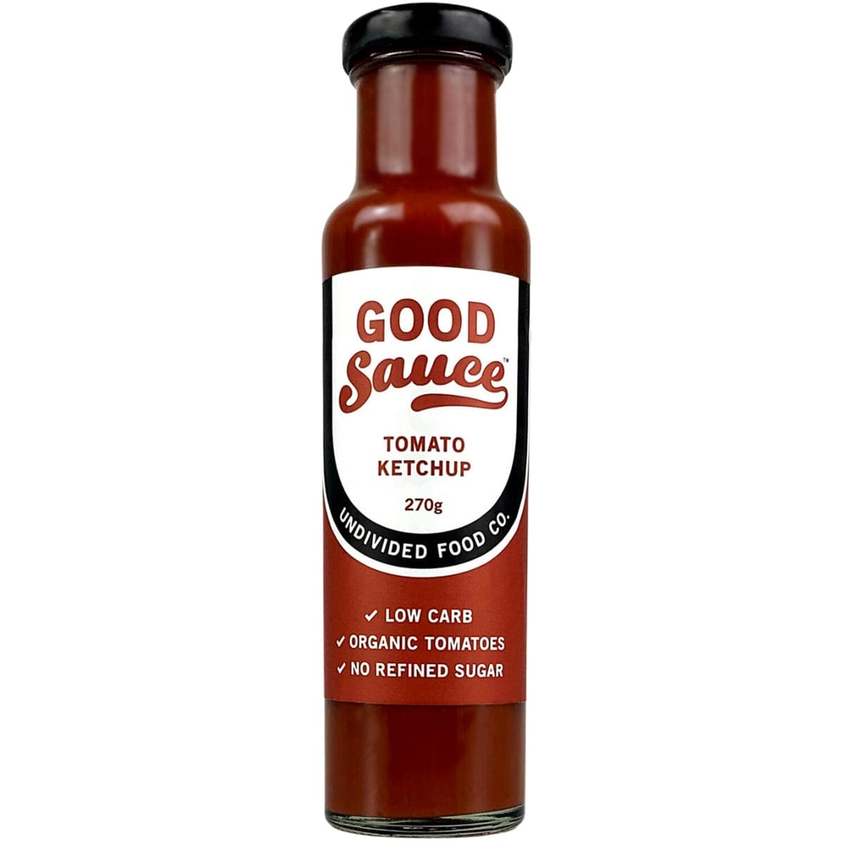 Undivided Food Co GOOD Sauce Tomato Ketchup 270g