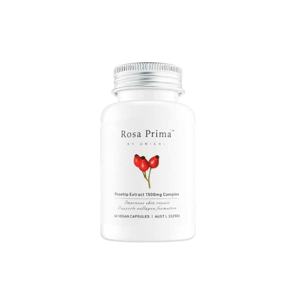 Unichi Rosehip Extract 1500mg Complex 60 capsules