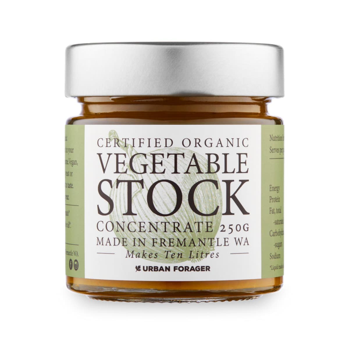 Urban Forager Organic Vegetable Stock Concentrate 250g