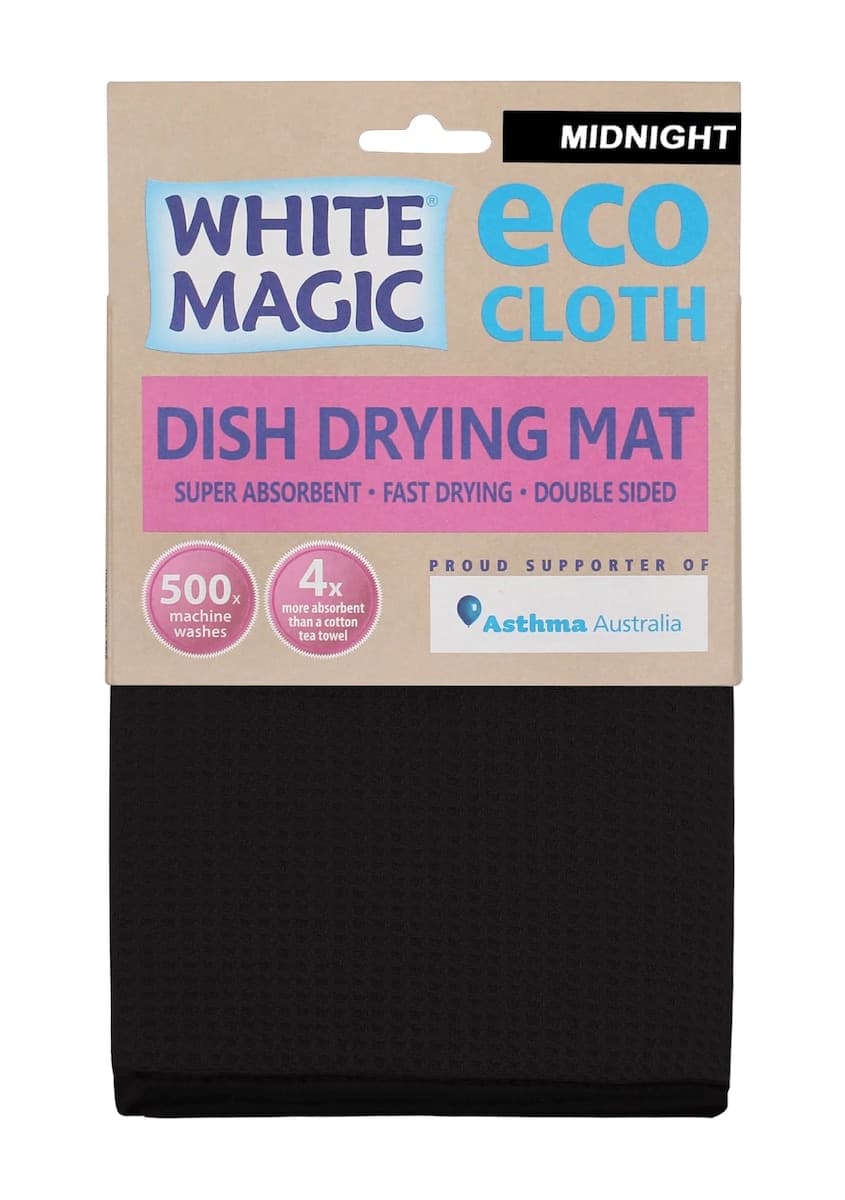 White Magic Drying Mat Midnight 1Pk
