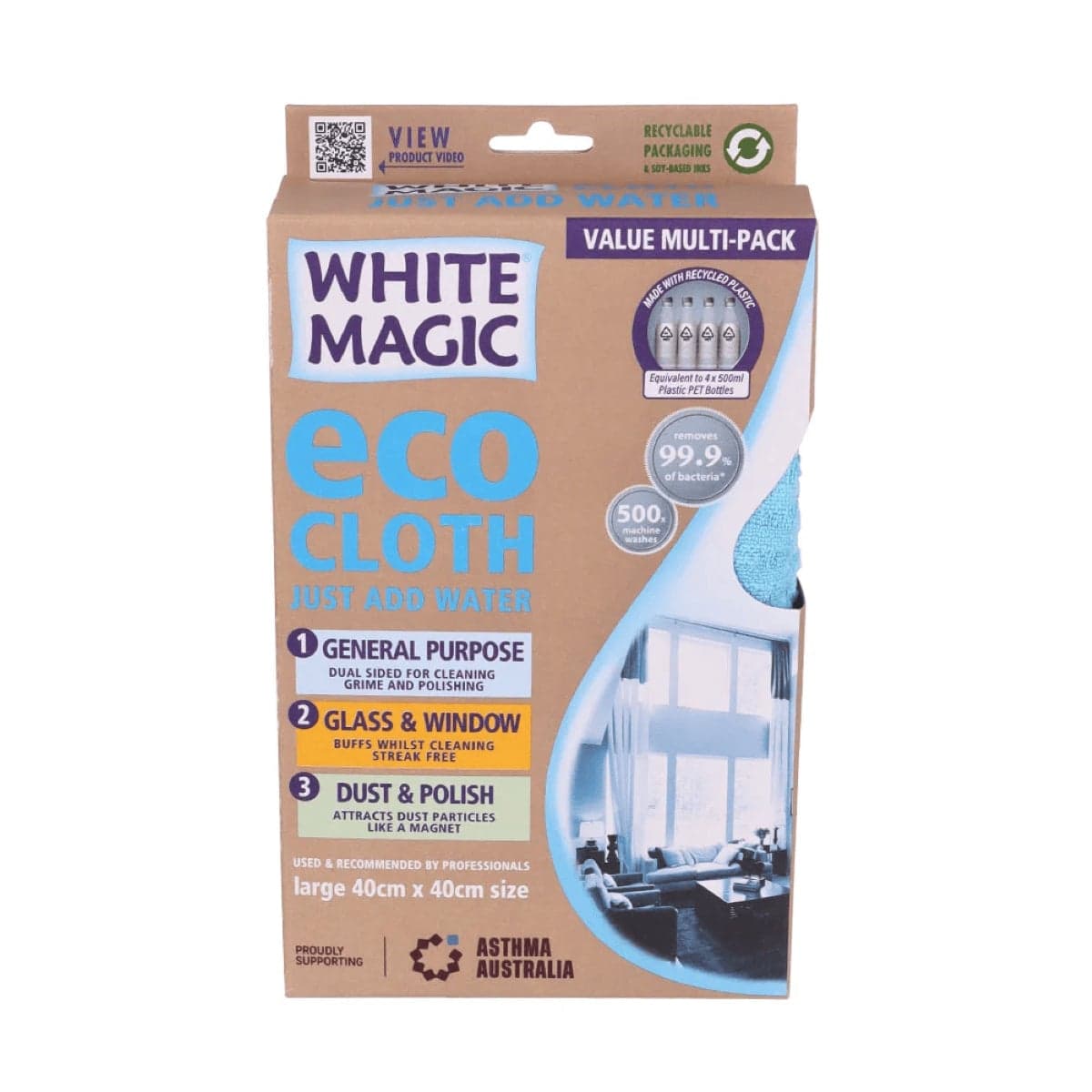 White Magic Eco Cloth Basics Multi Pack 3 Pack
