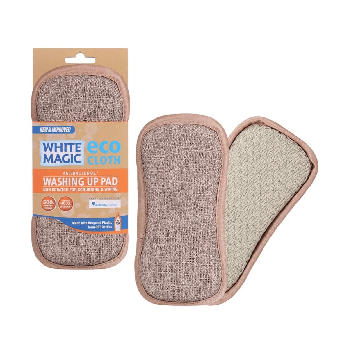 White Magic Washing Up Pad Pebble 1 Pack