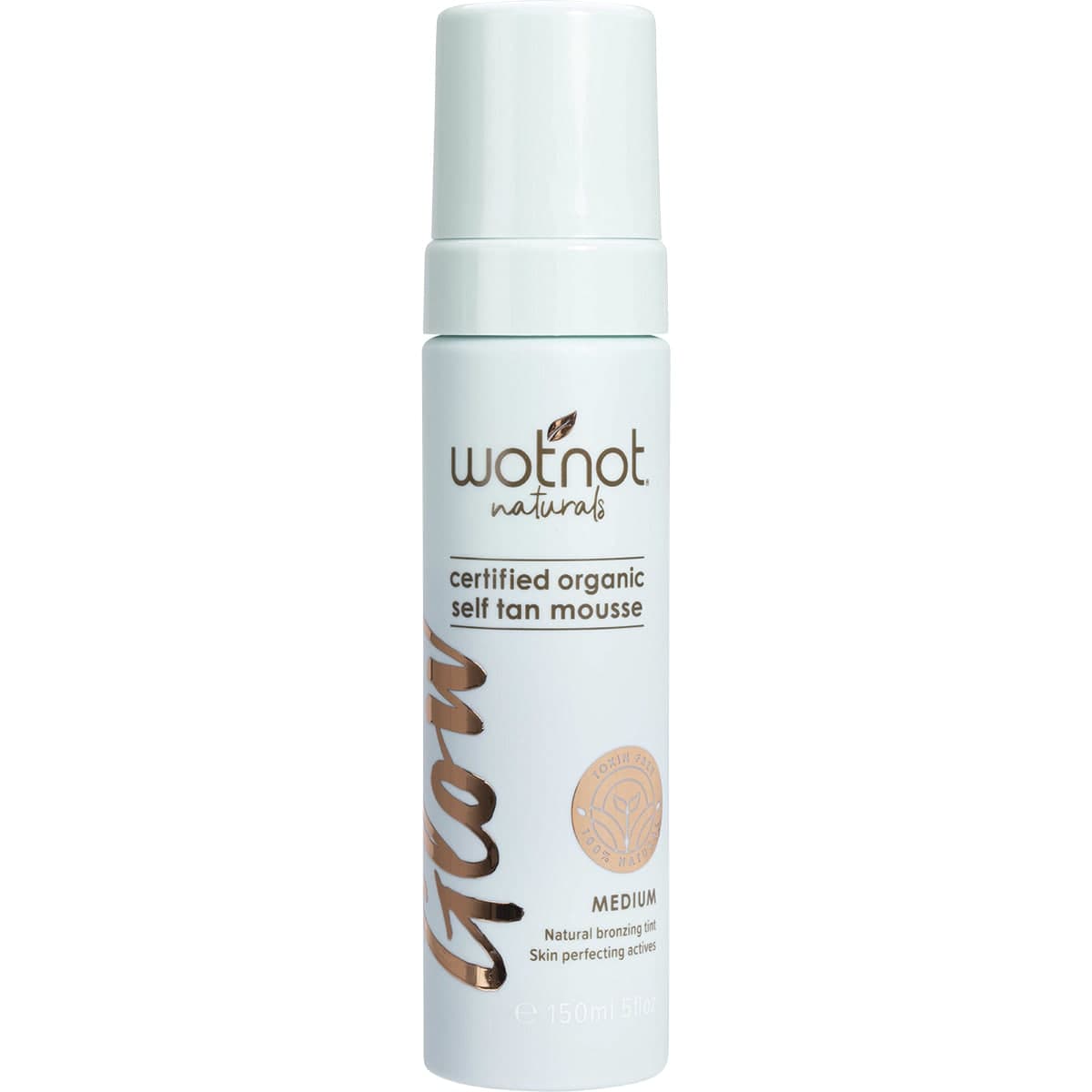 Wotnot Certified Organic Self Tan Mousse Medium 150ml