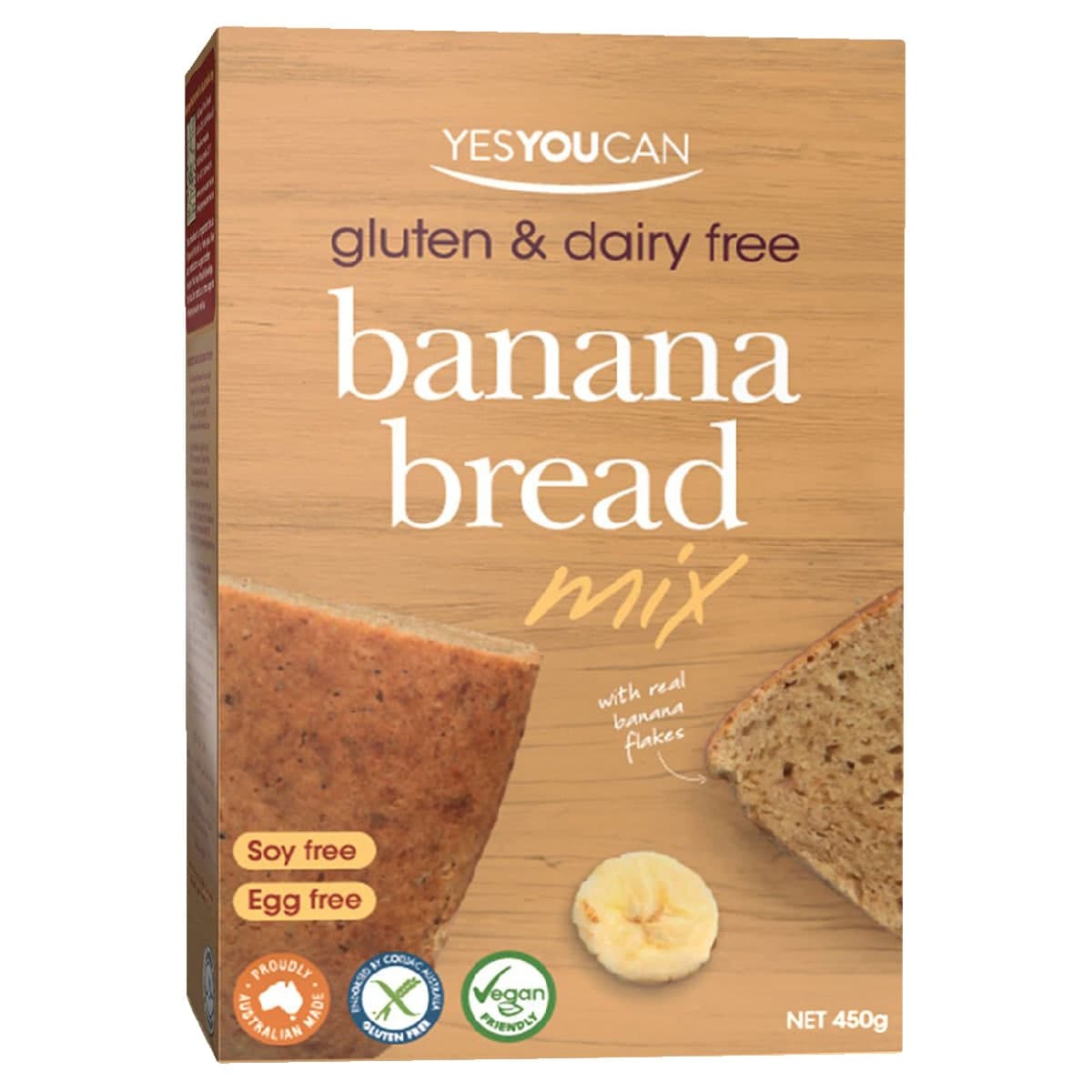 YesYouCan Banana Bread Mix 450g