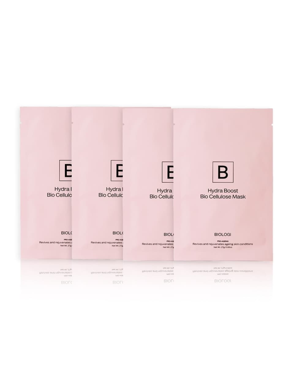 Biologi Hydra Boost Bio Cellulose Mask 4 x 27g