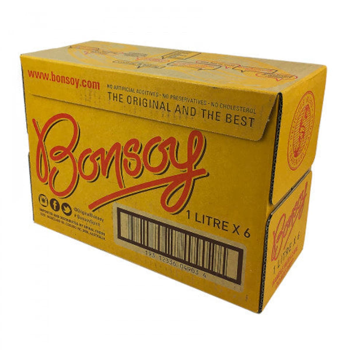 Bonsoy Soy Milk 6 x 1 Litre