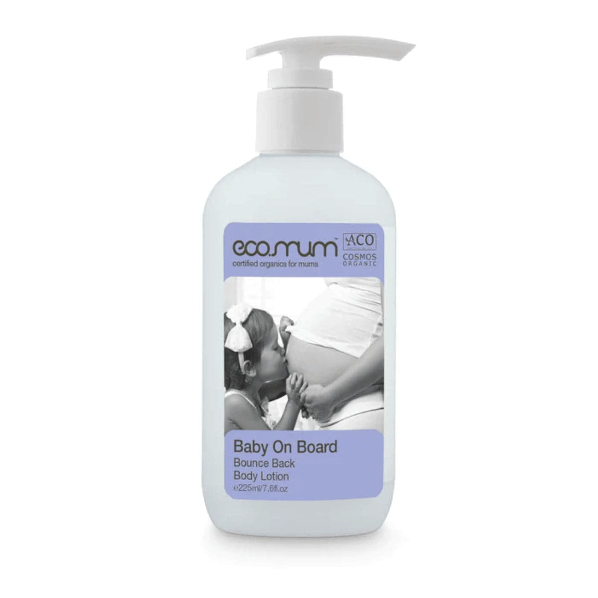 Eco.mum Organics Baby on Board Bounce Back Hypoallergenic Body Lotion 225ml