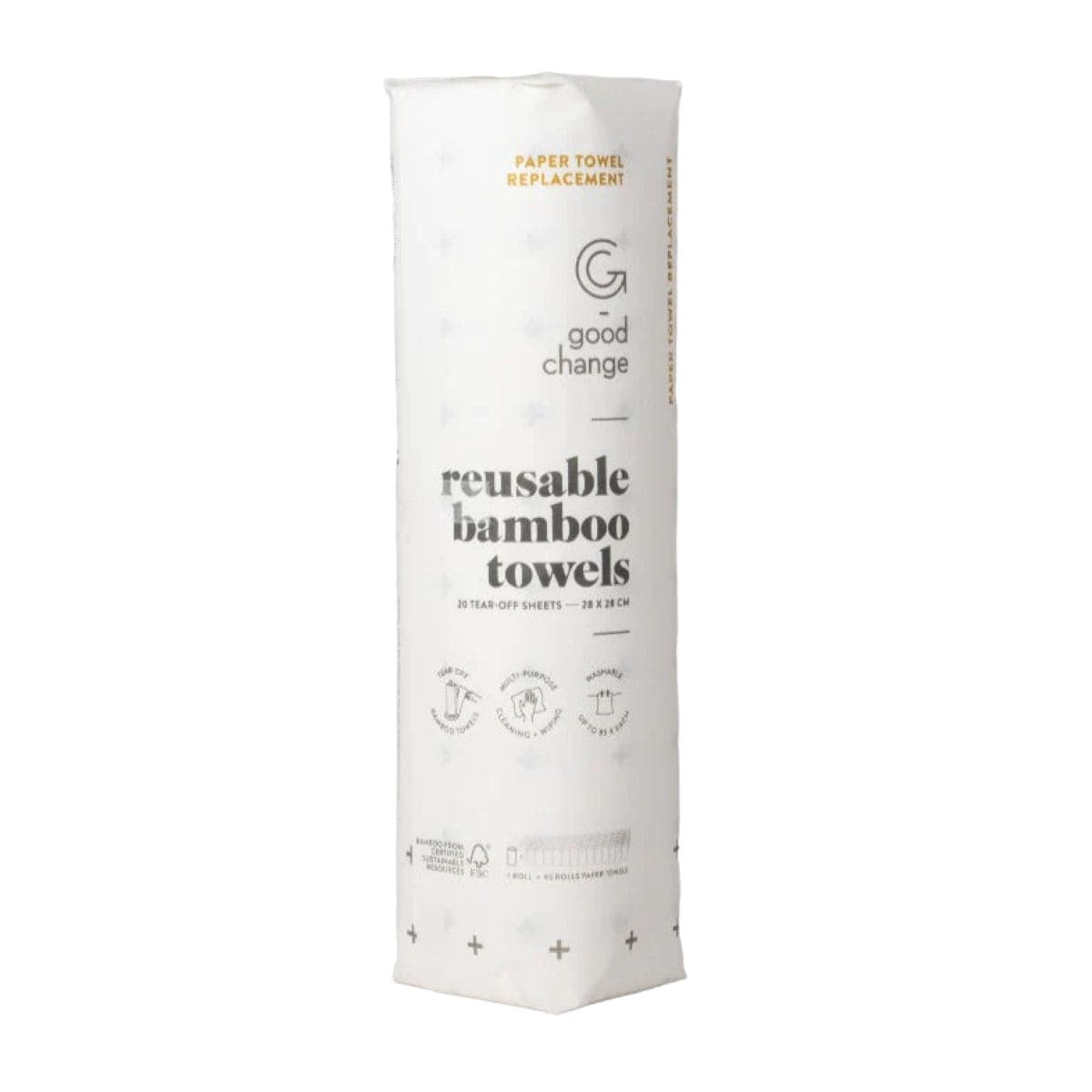 Good Change Store Reusable Bamboo Towels 20 sheets