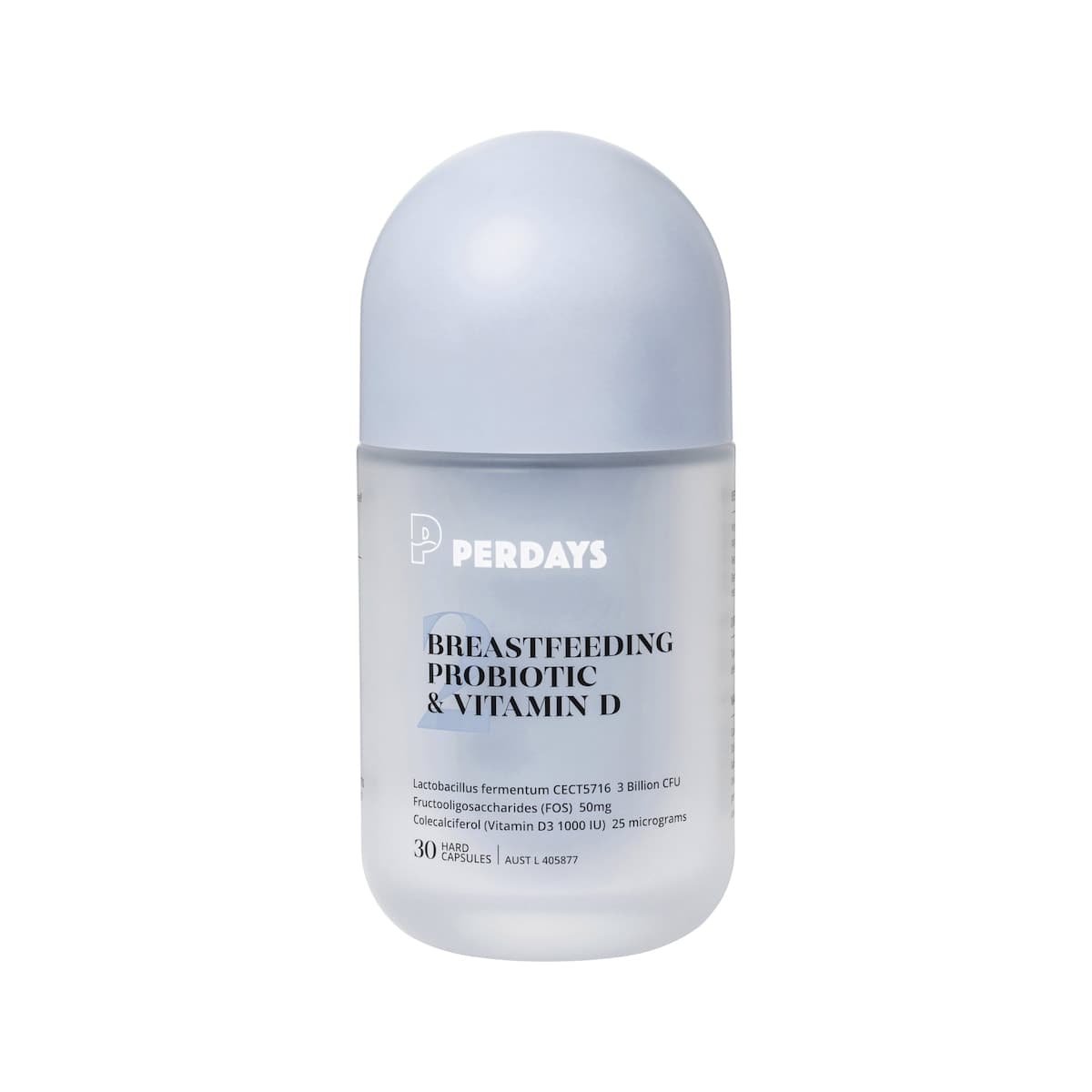 Perdays Breastfeeding Probiotic & Vitamin D 30 Capsules