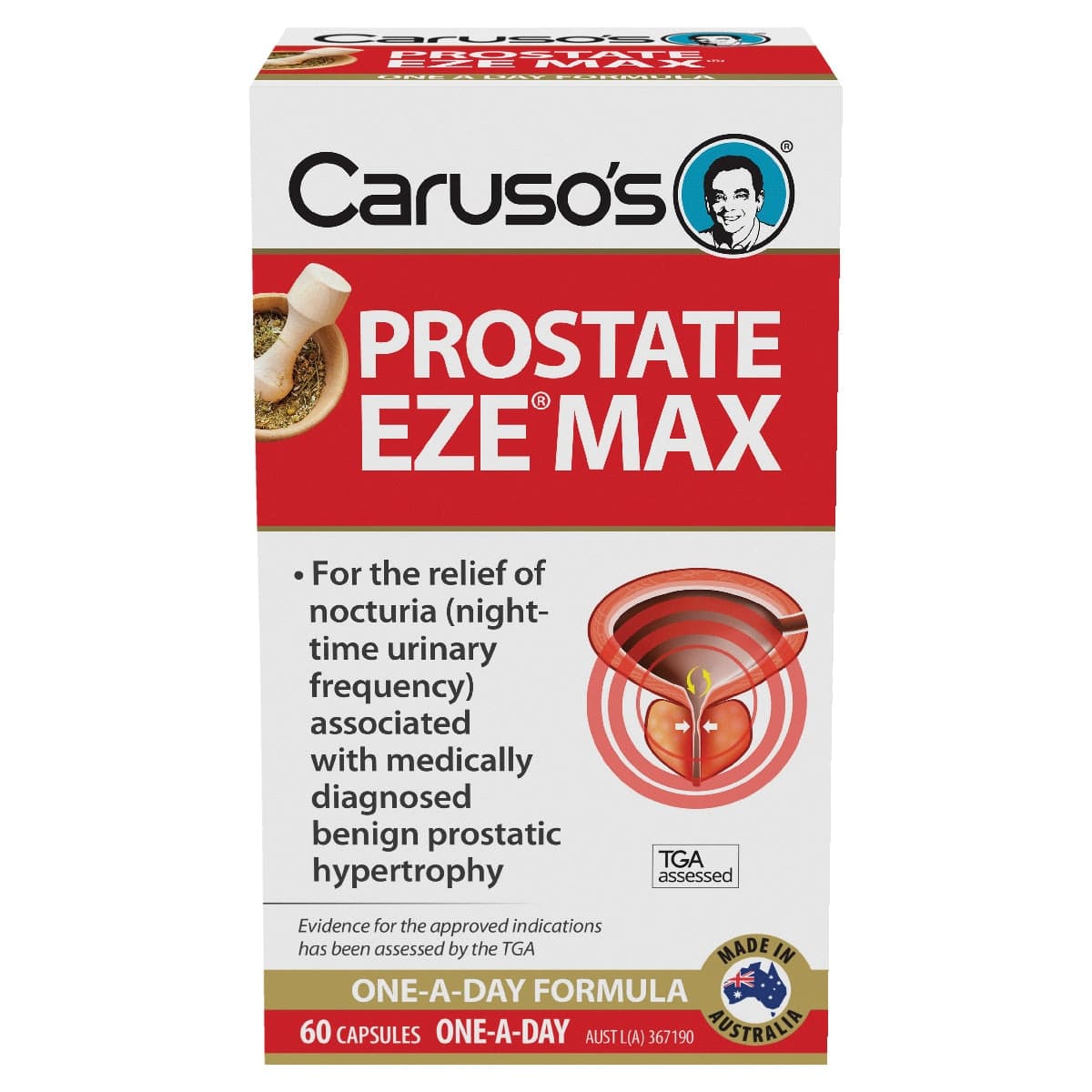Carusos Prostate EZE MAX 60 Capsules
