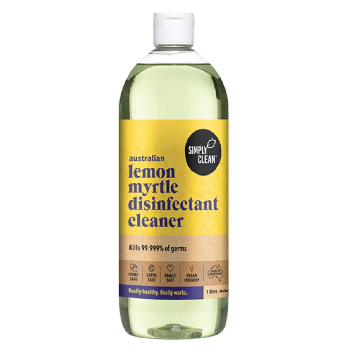 Simply Clean Lemon Myrtle Disinfectant Cleaner 1L