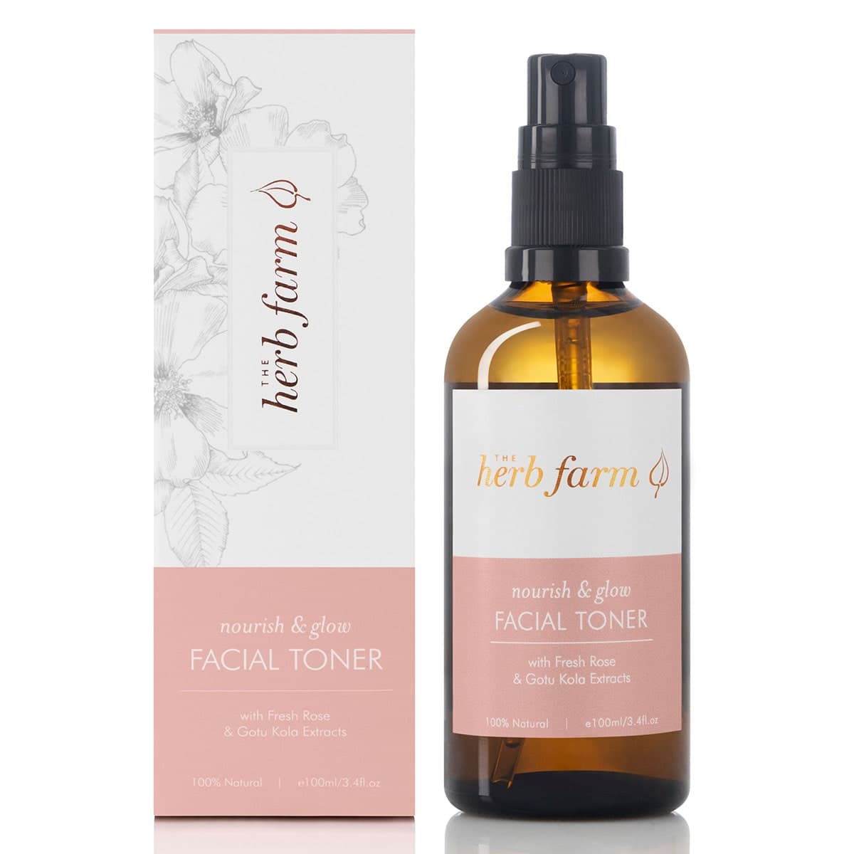 The Herb Farm Nourish & Glow Facial Toner 100ml