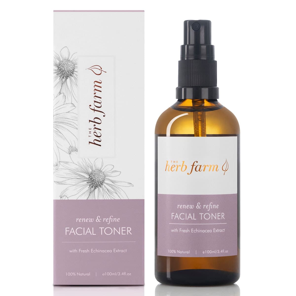 The Herb Farm Renew & Refine Facial Toner 100ml