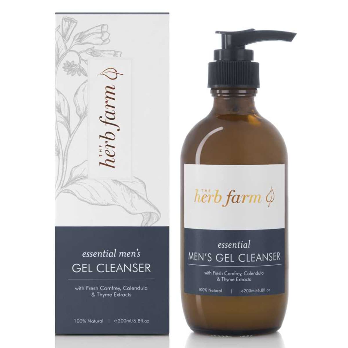 The Herb Farm Essential Men's Gel Cleanser 200ml