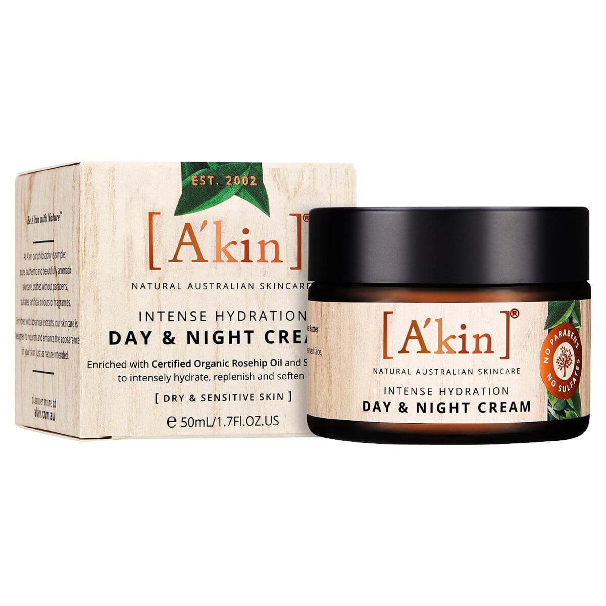 Akin Intense Hydration Day & Night Cream 50Ml