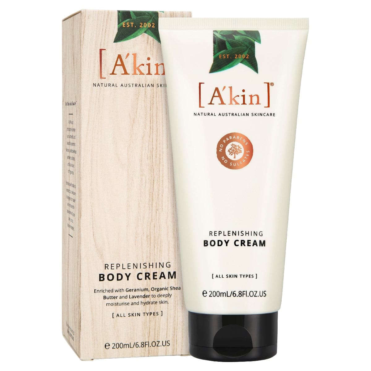Akin Replenishing Body Cream 200ml