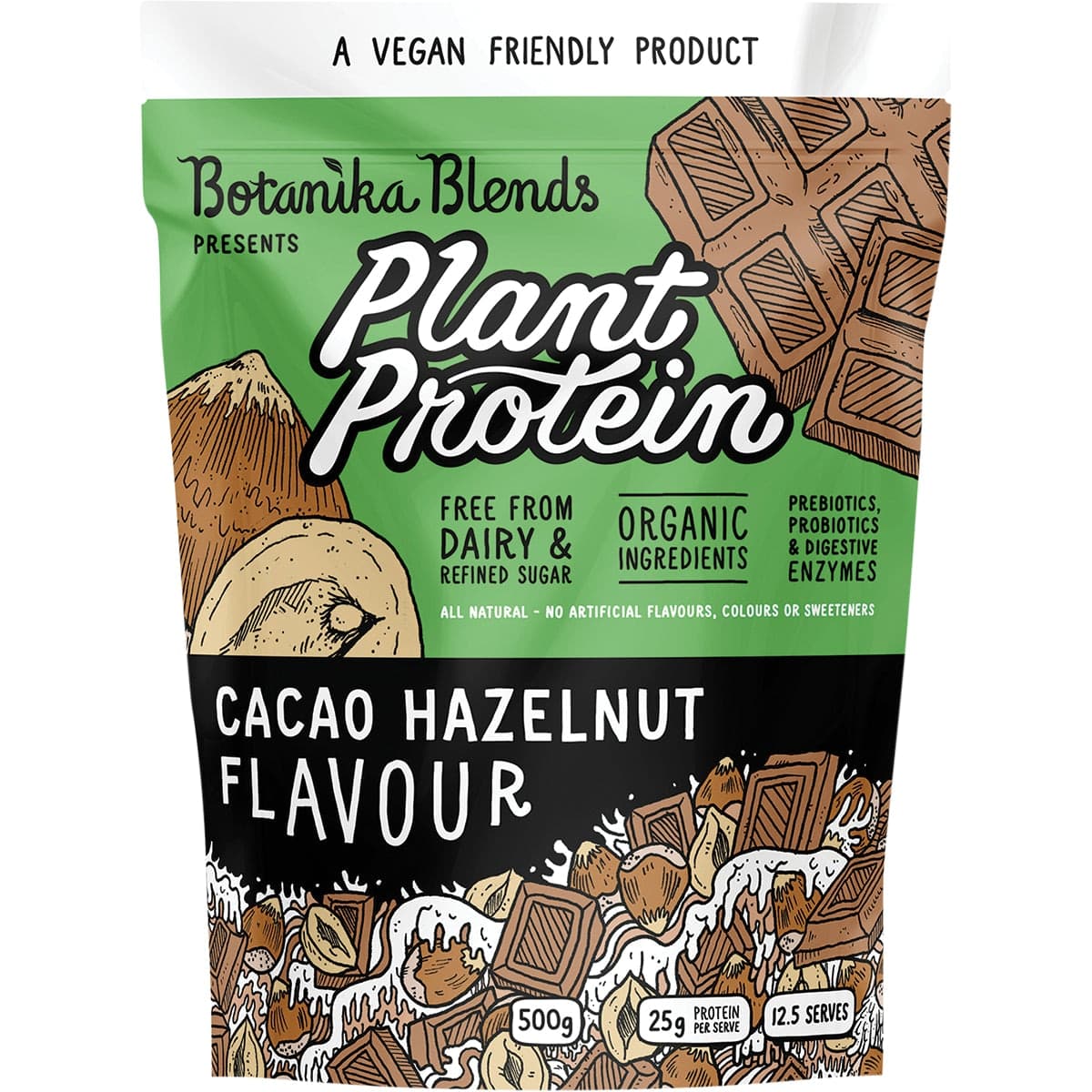 Botanika Blends Plant Protein Cacao Hazelnut 500g